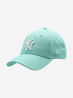 Бейсболка женская New Era 9Forty MLB New York Yankees, Зеленый, размер Без размера