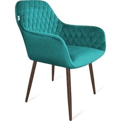 Стул Sheffilton SHT-ST38/S129 альпийский бирюзовый/венге крупный