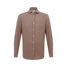 Хлопковая рубашка Brunello Cucinelli