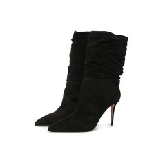 Замшевые ботильоны Stivaletto Eva 90 Le Silla
