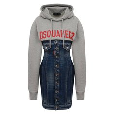 Комбинированное платье Dsquared2