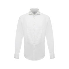 Хлопковая сорочка Brunello Cucinelli