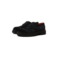 Замшевые дерби Milano Santoni