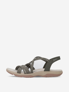 Сандалии женские Skechers Reggae Slim, Зеленый, размер 37.5