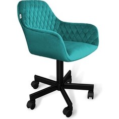 Стул подъемно-поворотный Sheffilton SHT-ST38/S120M альпийский бирюзовый/черный
