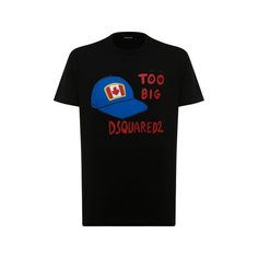Хлопковая футболка Dsquared2