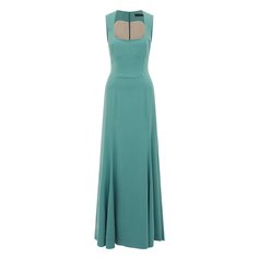 Платье из вискозы и шерсти Elie Saab