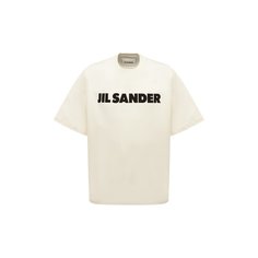 Хлопковая футболка Jil Sander