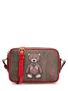 Сумка-crossbody в стиле kidcore с жаккардовой отделкой Etro