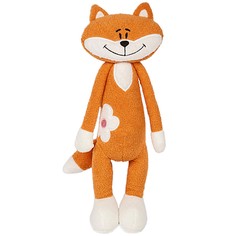 Мягкая игрушка «Лисичка», с цветочком, 33 см Maxitoys