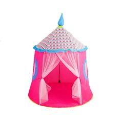 Палатка детская игровая «Розовый шатёр» No Brand