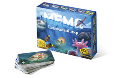Настольная игра «Мемо. Подводный мир» Нескучные игры