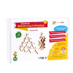 Развивающая игрушка Балансир «Физкультурники», 10 элементов Altair