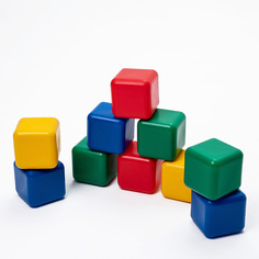 Набор цветных кубиков, 10 штук 12 × 12 см Solomon