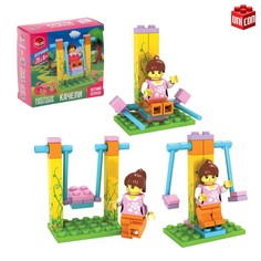 Конструктор «Качели», 3 варианта сборки, 26 деталей Unicon