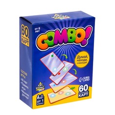 Настольная игра COMBO!, пластиковые карточки, мешочек