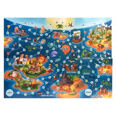 Настольная игра-бродилка «Карта сокровищ» Десятое королевство