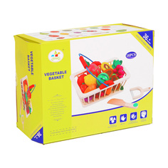 Игровой набор «Корзина с фруктами», 16 продуктов No Brand