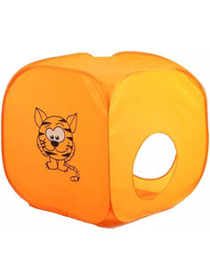 Палатка детская «Домик. Весёлый тигрёнок», 60 × 60 × 60 см No Brand