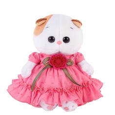 Мягкая игрушка «Ли-Ли BABY», в платье с вязаным цветочком, 20 см Budi Basa