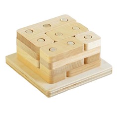 Сортер неокрашенный, из дерева Пелси