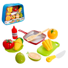 Игровой набор продуктов для нарезки «Готовим вкусно», на липучках, МИКС No Brand
