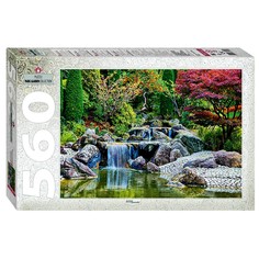 Пазл «Каскадный водопад в японском саду», 560 элементов Step Puzzle