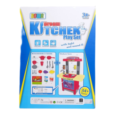Игровой набор Кухня мечты с посудой и продуктами No Brand