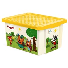 Детский ящик «Игры. Веселье», 17 литров, Три кота Little Angel