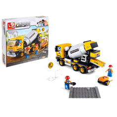 Конструктор «Строительный миксер», 296 деталей Sluban