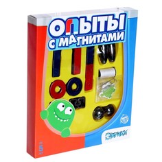 Набор для опытов «Опыты с магнитами, 8 опытов» ЭВРИКИ