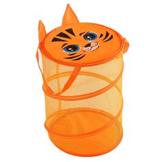 Корзина для игрушек «Тигр», с ручками и крышкой, 33 х 43 см Школа талантов