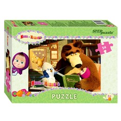 Пазлы «Маша и Медведь», 54 элемента, МИКС Step Puzzle
