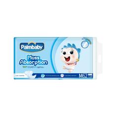 Подгузники Palmbaby M (6-11 кг), по японской технологии, 62 шт