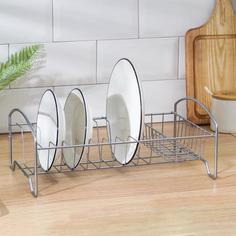 Сушилка для посуды «Мини», 35×21×12 см, цвет хром No Brand