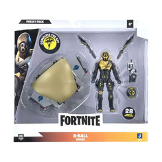 Игрушка Fortnite - фигурка героя 8-Ball - Gold с аксессуарами PP