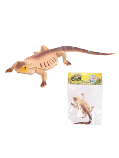 Фигурка Abtoys Юный натуралист: Рептилии Ящерица песочная резиновая PT-01726