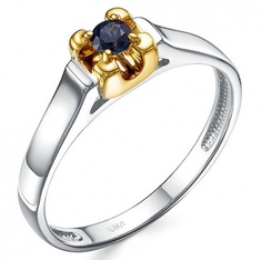 Кольцо из серебра с сапфиром р. 19 Империал К1868/Ag-602 Imperial