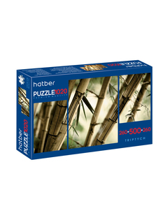 Пазл Hatber 500 260х2 элементов Premium Triptych Бамбуковый лес Т1020ПЗ2_22527