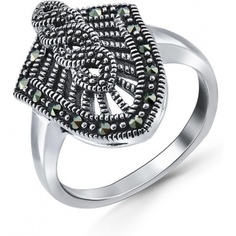 Кольцо из серебра с марказитом р. 17,5 Silver Wings 210020-300-39