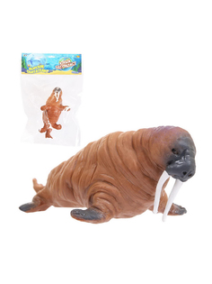 Фигурка Abtoys Юный натуралист: Морские обитатели Морж резиновая PT-01713