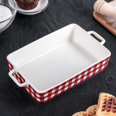 Форма для запекания Доляна «Глория. Клетка», 22,5×12×5 см