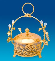 Сахарница Цветочный венок Crystal Temptations