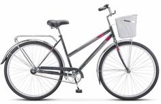Велосипед Stels Navigator 28" 300 Lady Z010 (с корзиной) (LU085342) Серый
