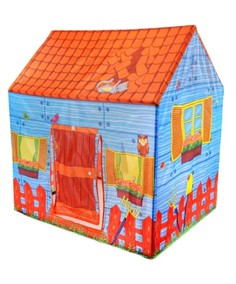 Игровая палатка Рыжий кот "Домик в деревне" 95х72х102 см