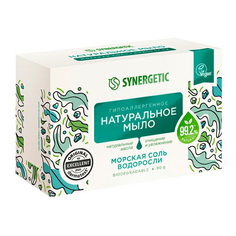 Мыло туалетное Synergetic морская соль-водоросли 90 г