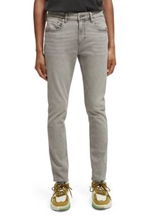Джинсы мужские Scotch & Soda 166852/4831 серые 31/32