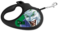 Поводок-рулетка Collar WAUDOG R-LEASH Джокер Зеленый 3 м размер XS черный