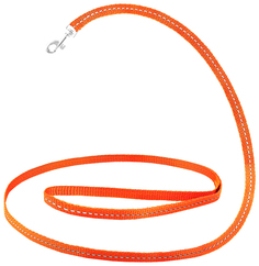 Поводок для собак Saival Standart Лайт СВ 442.131.04, оранжевый, 300x2,5 см