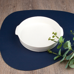 Nouvelle 0530271 Емкость для запекания "Маршмеллоу" 30,5*27*6см.(фарфор) (транспортная упа